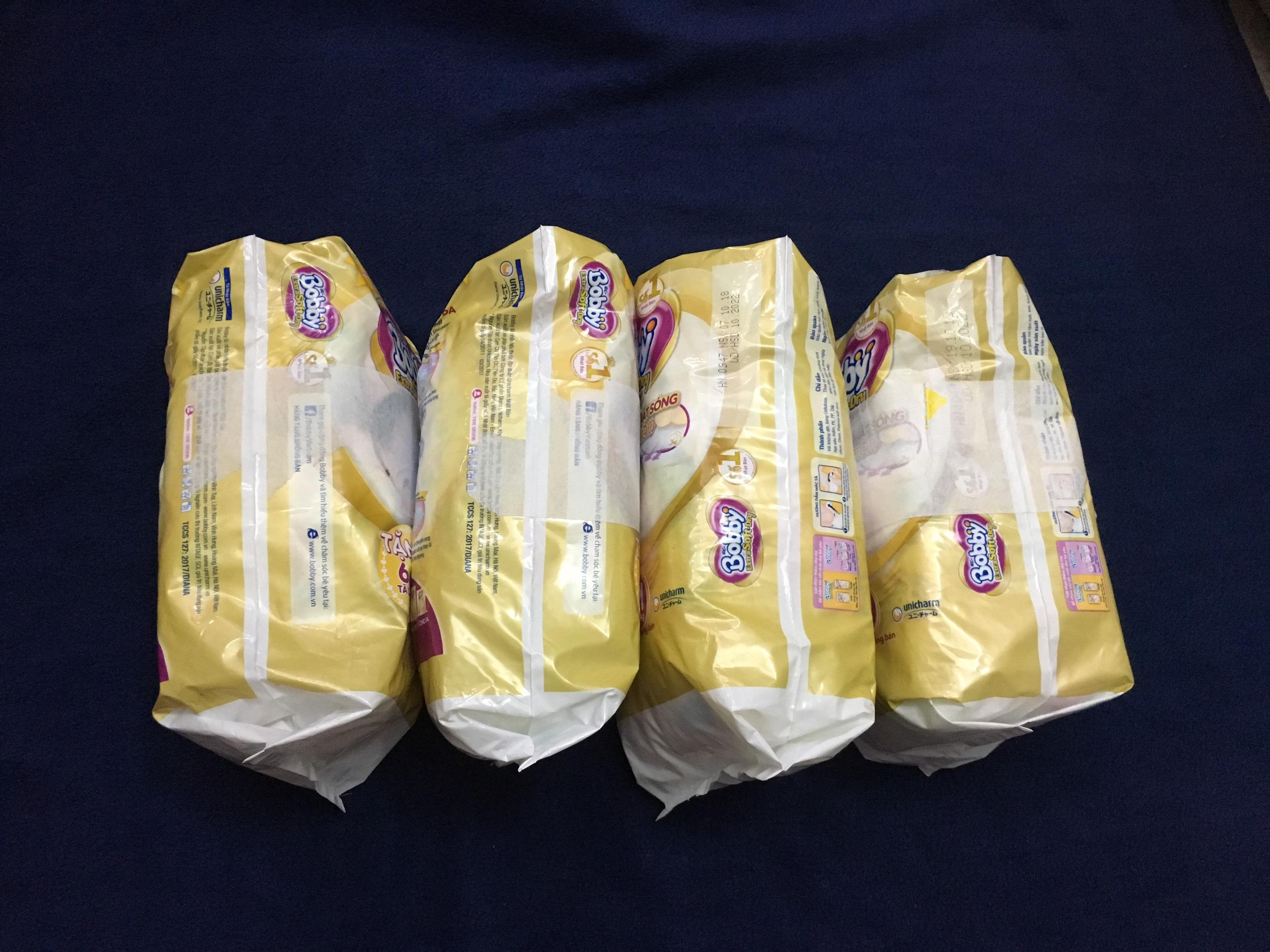 Combo 24 miếng tã dán Bobby cao cấp size M (6-11kg)