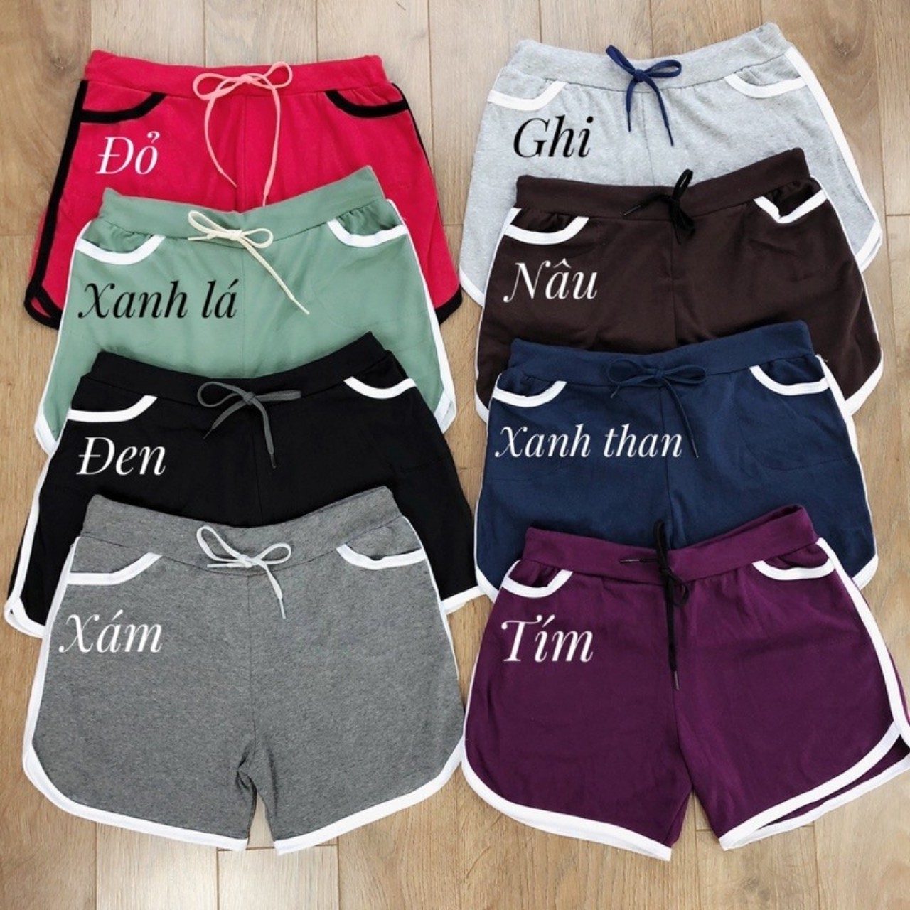QUẦN SHORT NỮ COTTON MỀM MỊN MÁT CO GIÃN