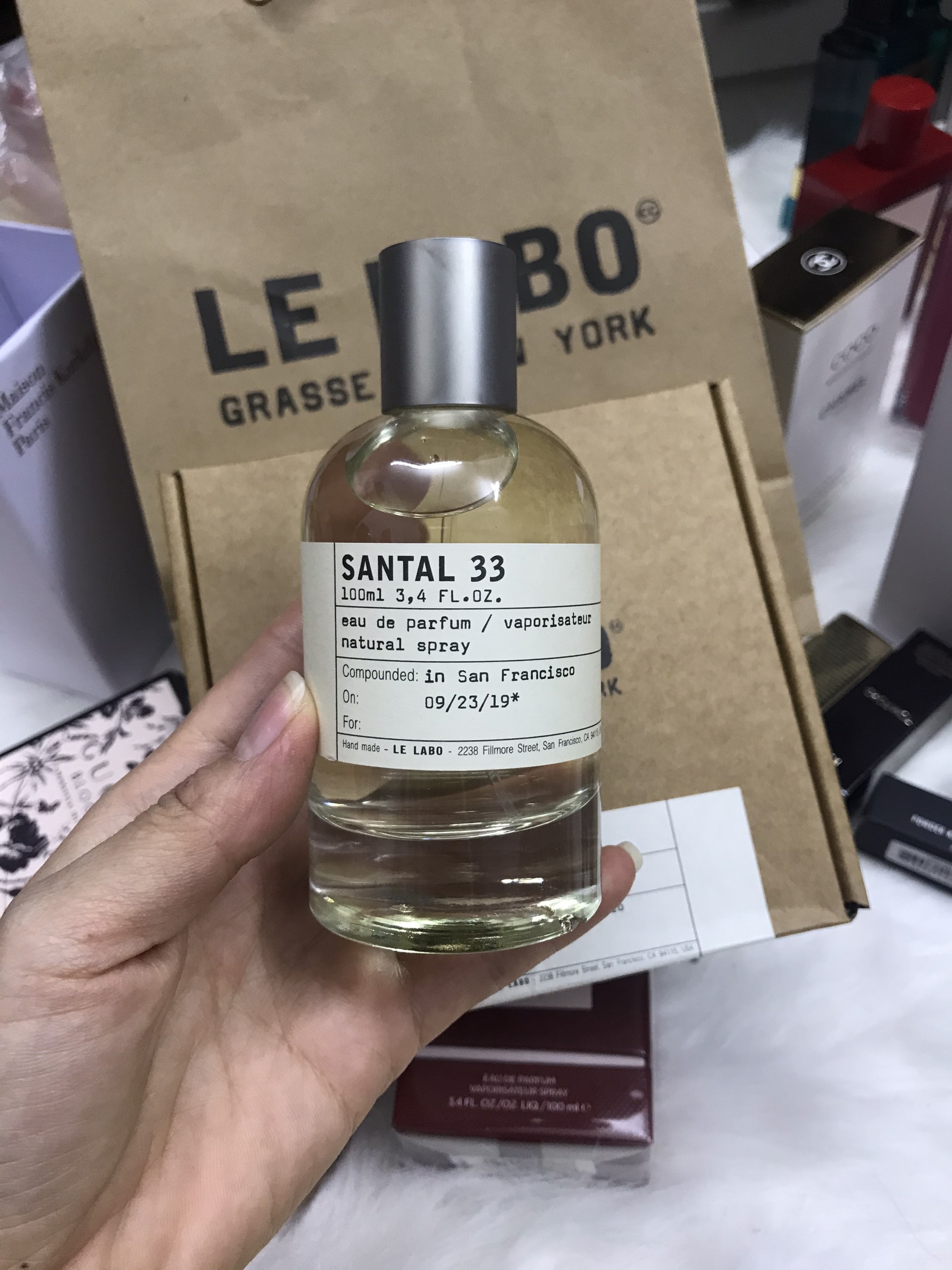 新品 LE LABO ルラボ SANTAL 33 サンタル33 10ml a