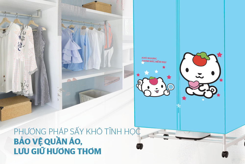 Máy sấy quần áo SUNHOUSE SHD2702