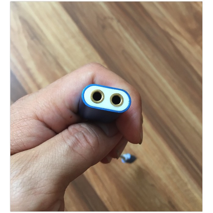 Cáp Chuyển USB TYPE C Điện Thoại Sang 2 Cổng Audio 3.5 ( Liền )