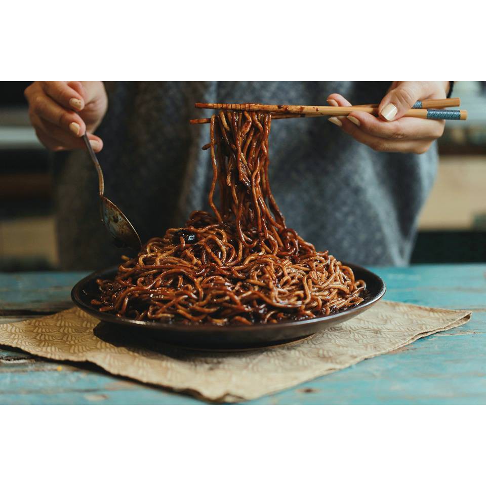 1 Thùng Mỳ Đen Chapagetti 40 Gói