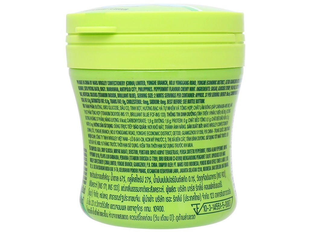 [HCM]Kẹo bạc hà DoubleMint hộp 80g