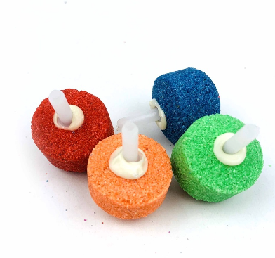 Cục sủi oxy hình tròn nhiều màu sắc | đá sủi oxy cho hồ cá