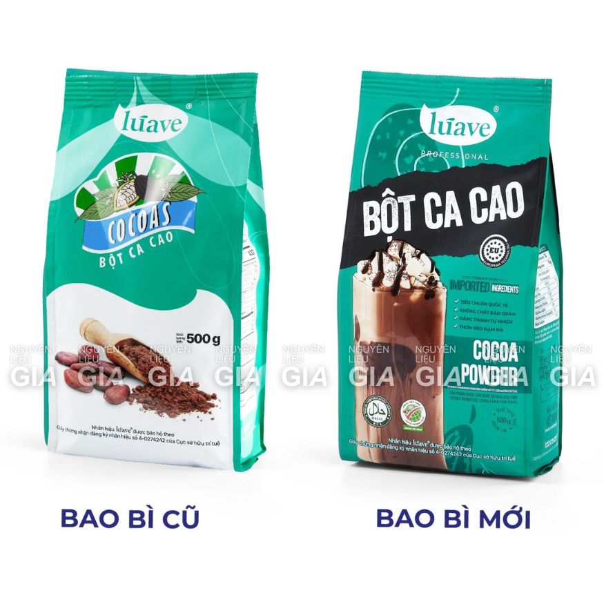 Luave Bitter Cocoa Powder 500g Bag