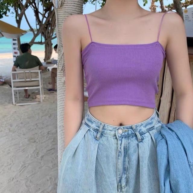 [HCM]Áo 2 dây bozip thời trang cá tính