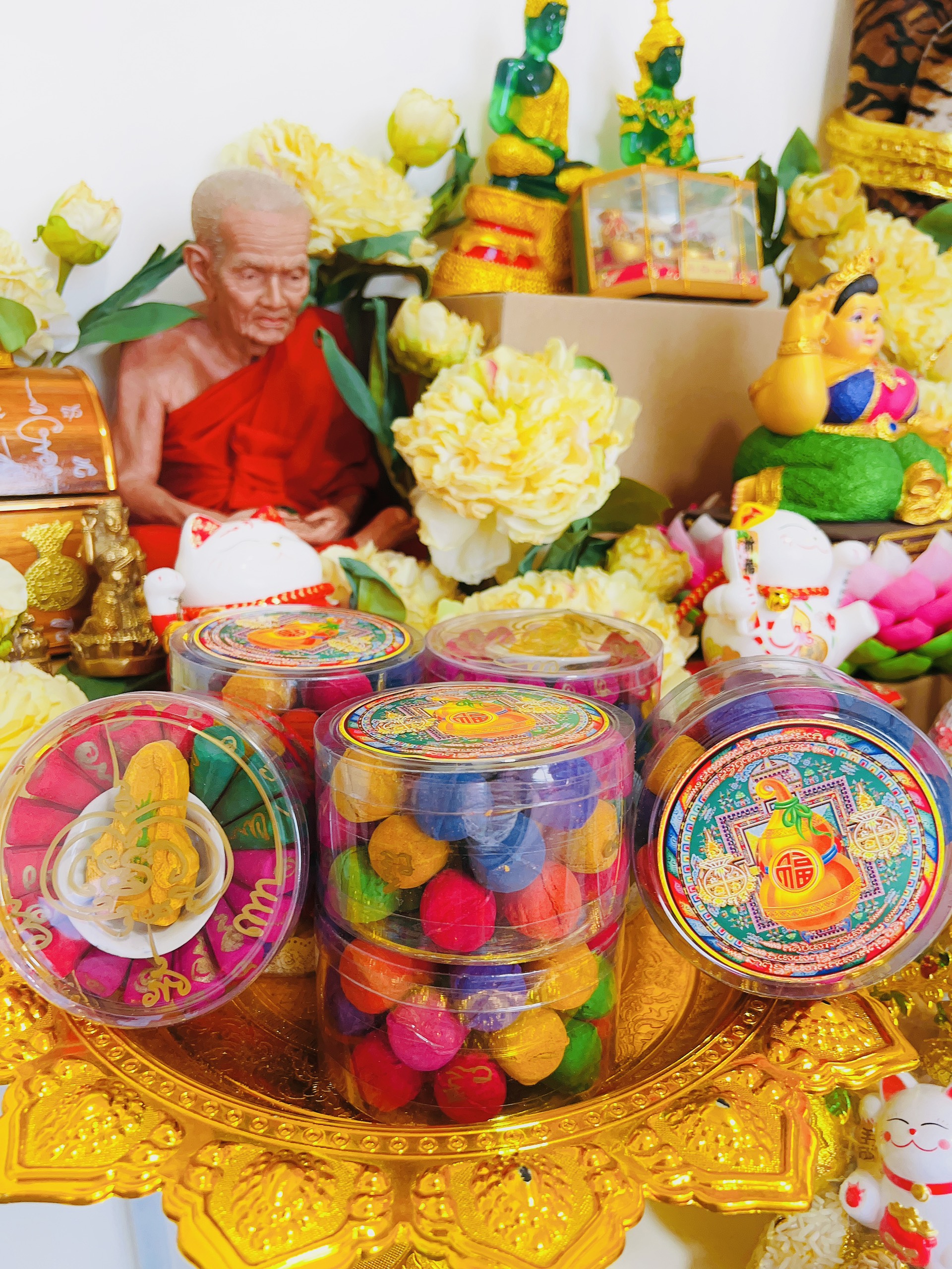 Nhang Trầm Nụ Thơm Thái Lan thầy vẽ