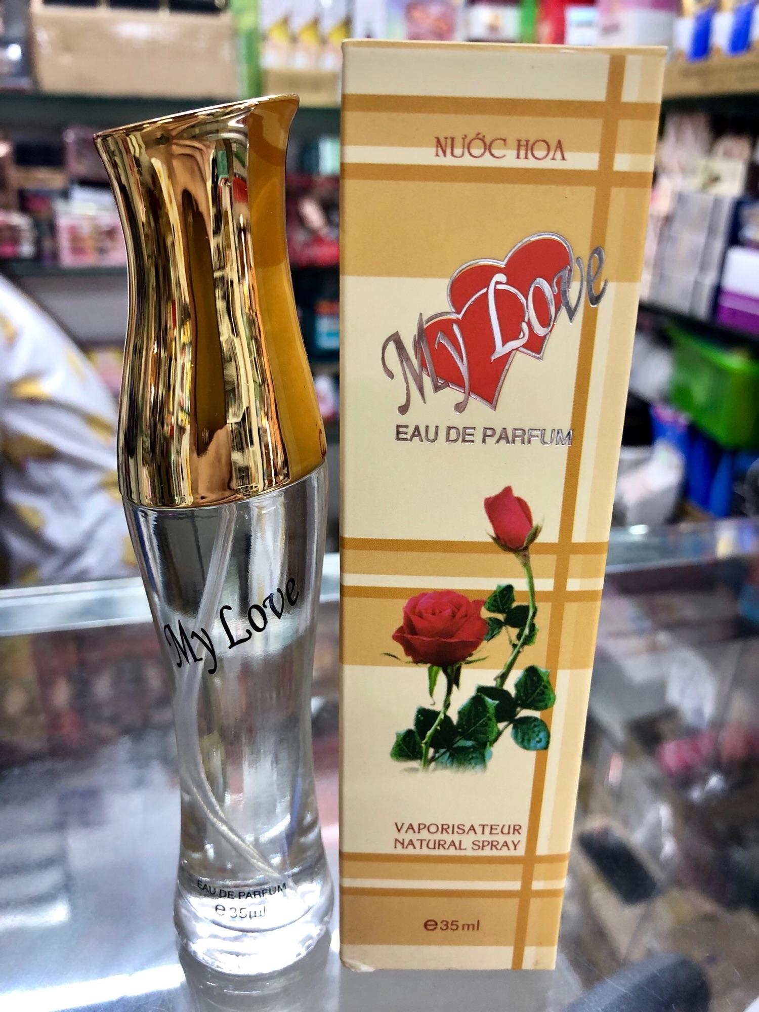 [HCM]NƯỚC HOA MY LOVE 35ML SỌC VÀNG