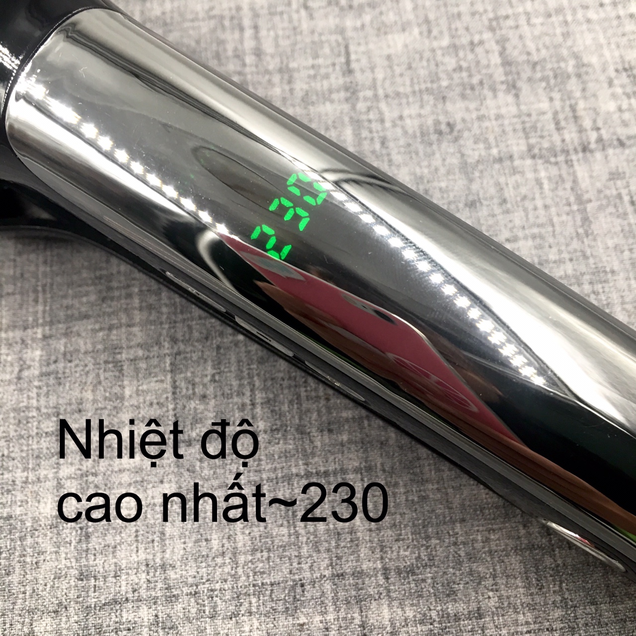 Máy Duỗi Tóc Chuyên Nghiệp Hàn Quốc 017 Bề Mặt Gốm Ceramic Tạo Nhiều Kiểu Tóc Khác Nhau Màn Hình LCD Tay Cầm Chống Trơn Trượt