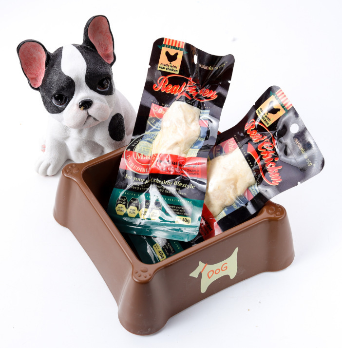 Ức gà hấp cho chó mèo Real Chicken 40g