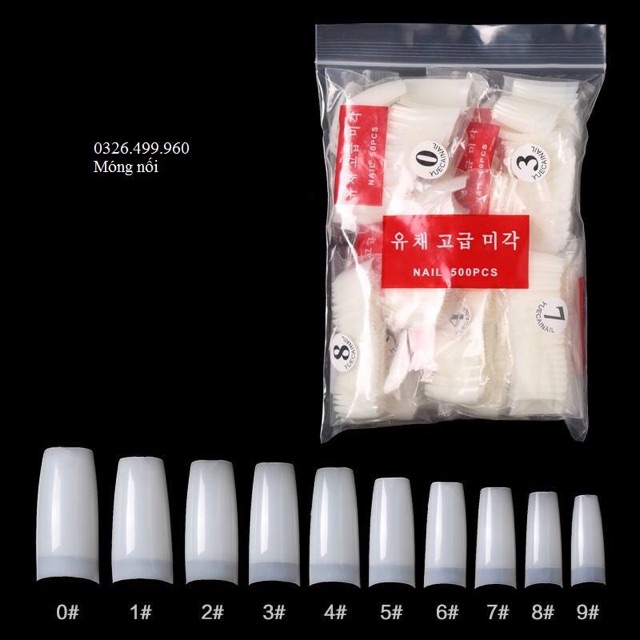 Móng úp móng nối chân tay nail