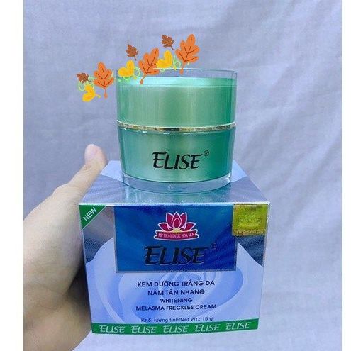 Kem Elise dưỡng trắng da nám tàn nhang 15g xd