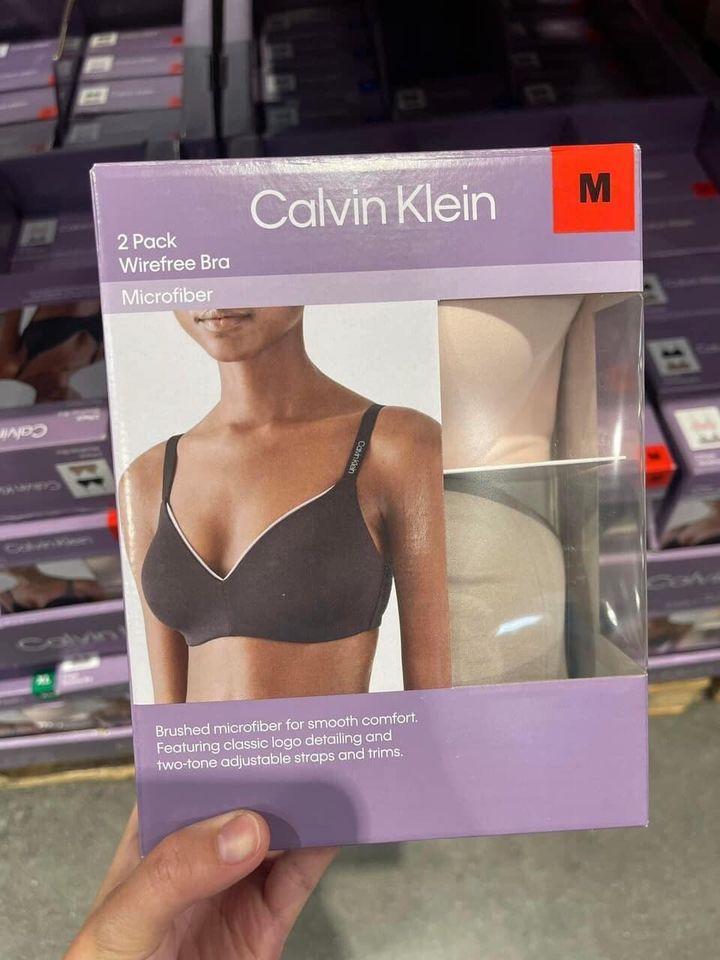Set áo ngực không gọng Calvin Klein Wirefree Bra của Mỹ 