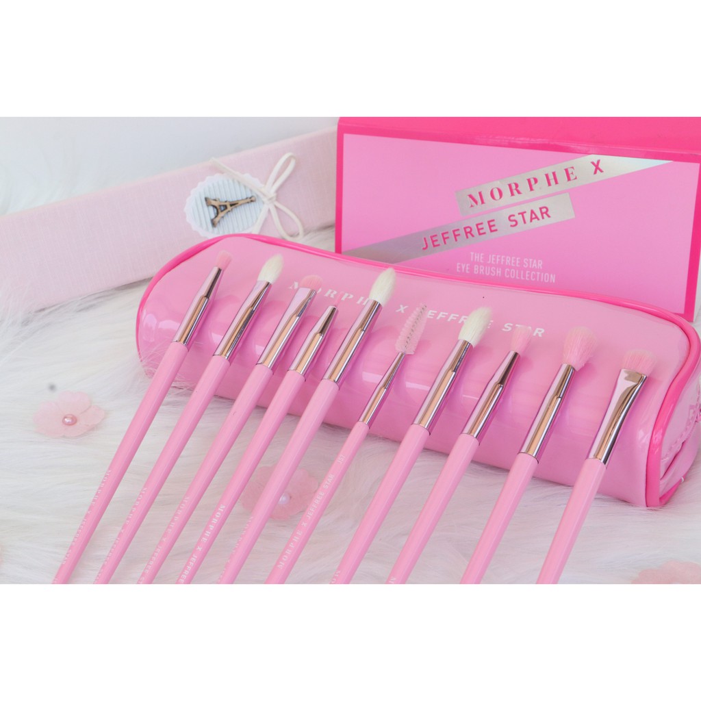 [HCM]Set cọ mắt Morphe The Jeffree Star Eye Brush Collection 10 cây