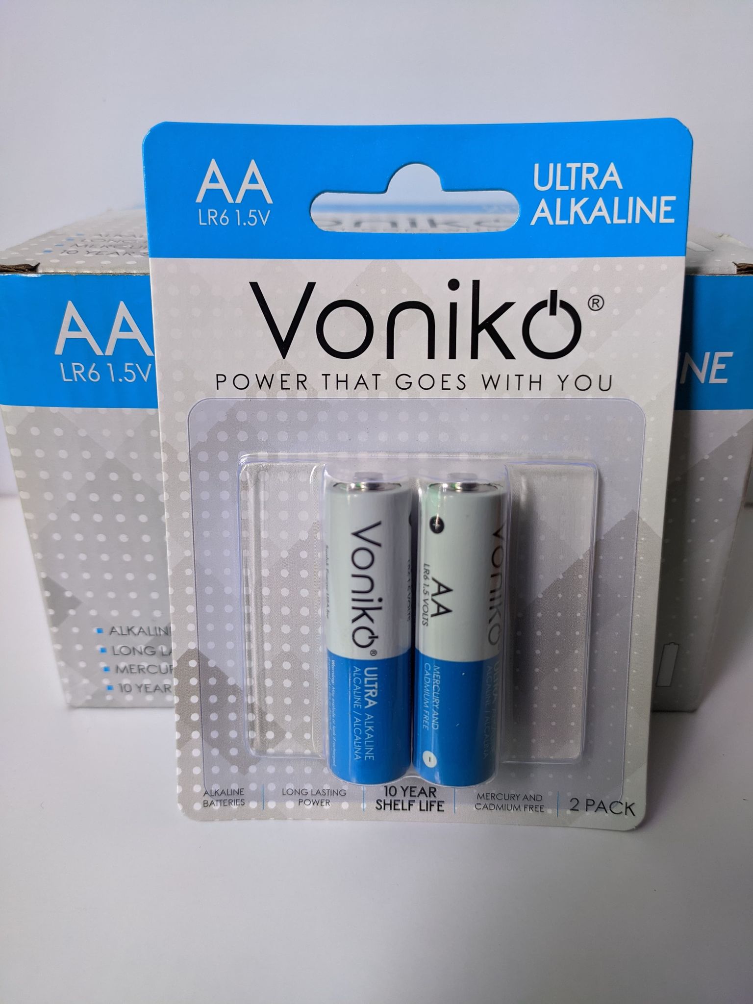 Pin AA, AAA Voniko Alkaline Ultra chính hãng thương hiệu Mỹ 1.5V dung lượng cao 950mAh