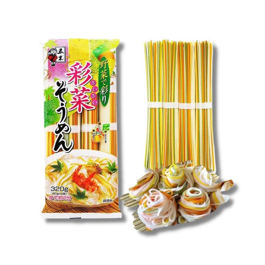 Mì Somen rau củ ngũ sắc 320g (Date 2026)