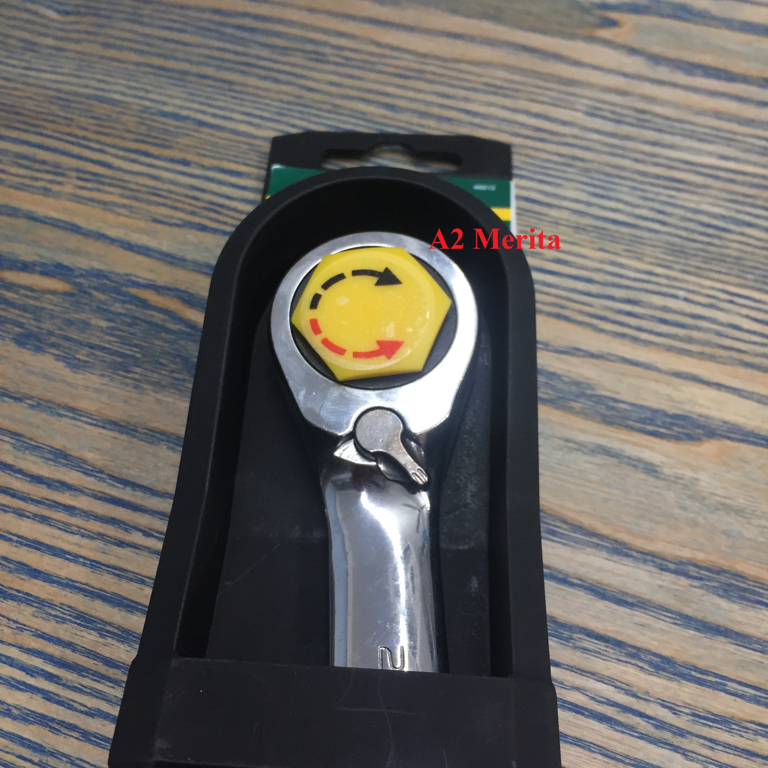 Cờ lê vòng miệng tự động đảo chiều sata 21mm 46613