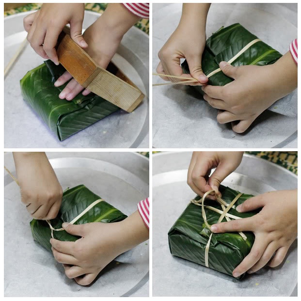 Khuôn làm bánh chưng bằng gỗ Dragon