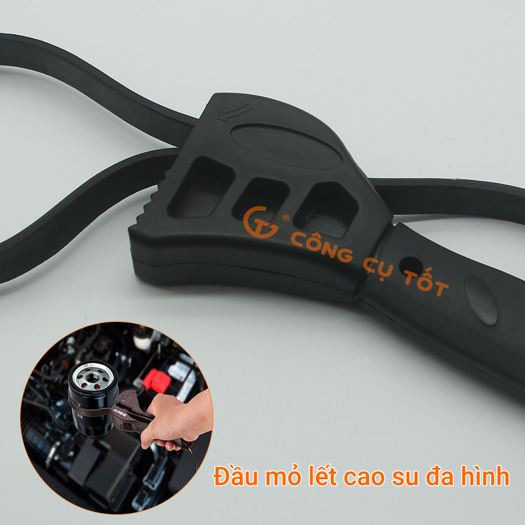 Mỏ lết đa hình - Mỏ lết cao su