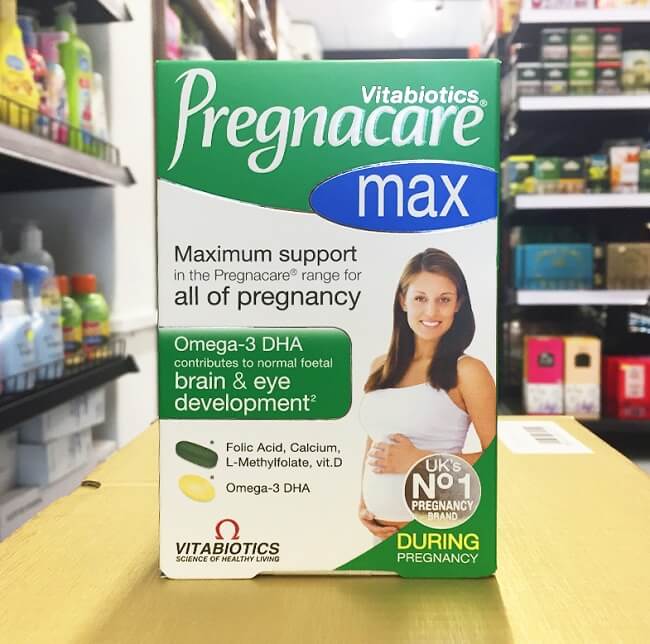 Vitamin bầu Pregnacare max 84 viên