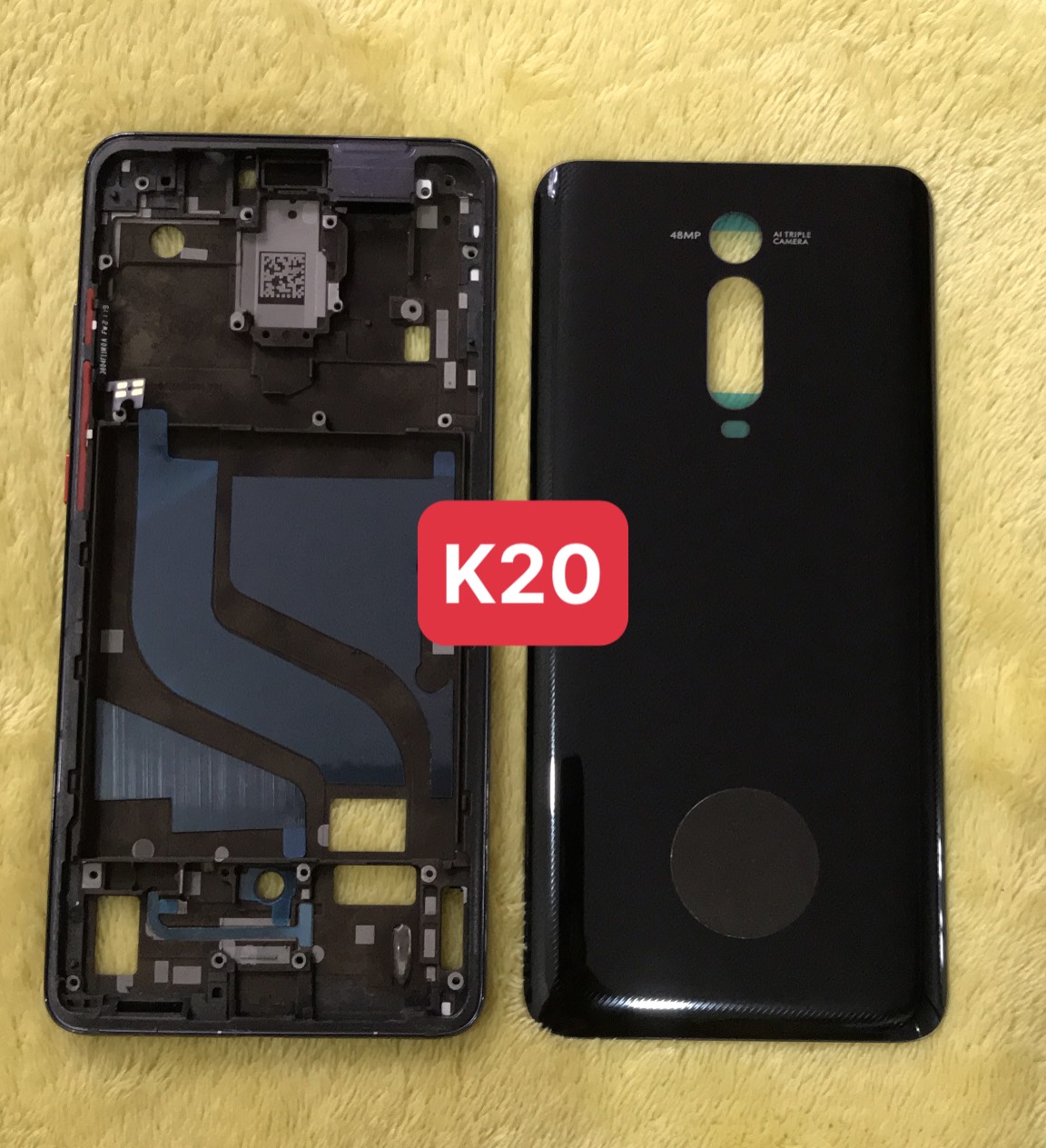 Bộ vỏ sườn xiaomi redmi k20 / k20 pro / mi 9t lắp chung