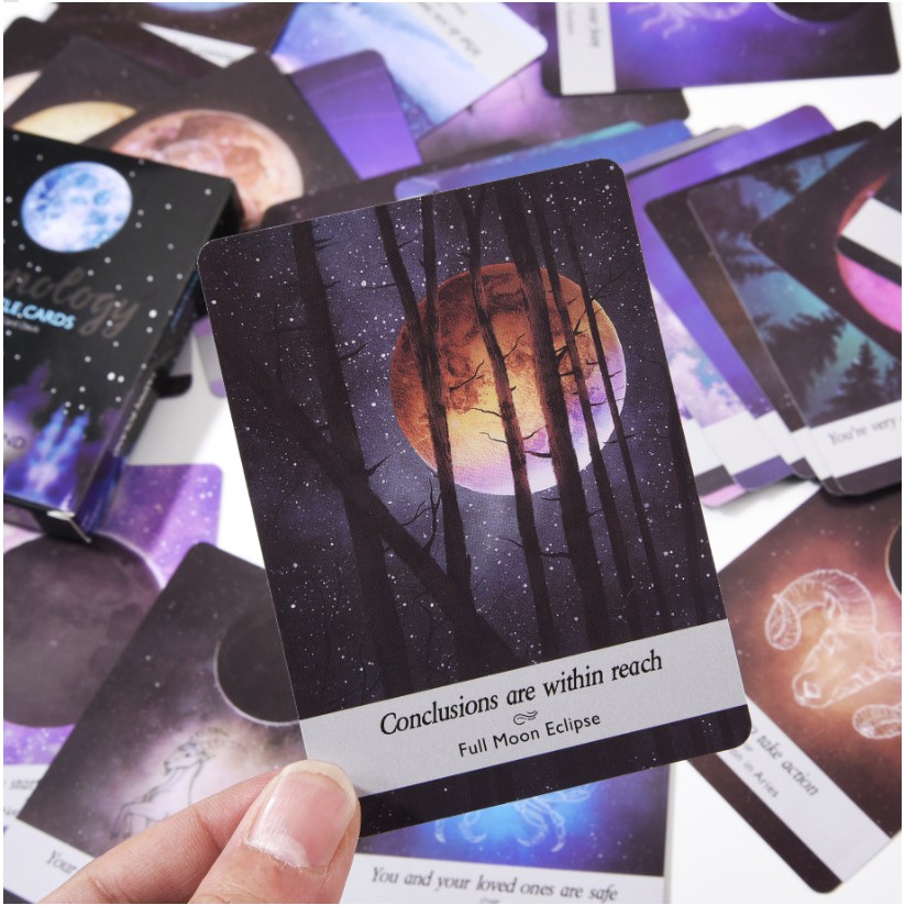 Bộ Bài Moonology Oracle Cards Tarot H22