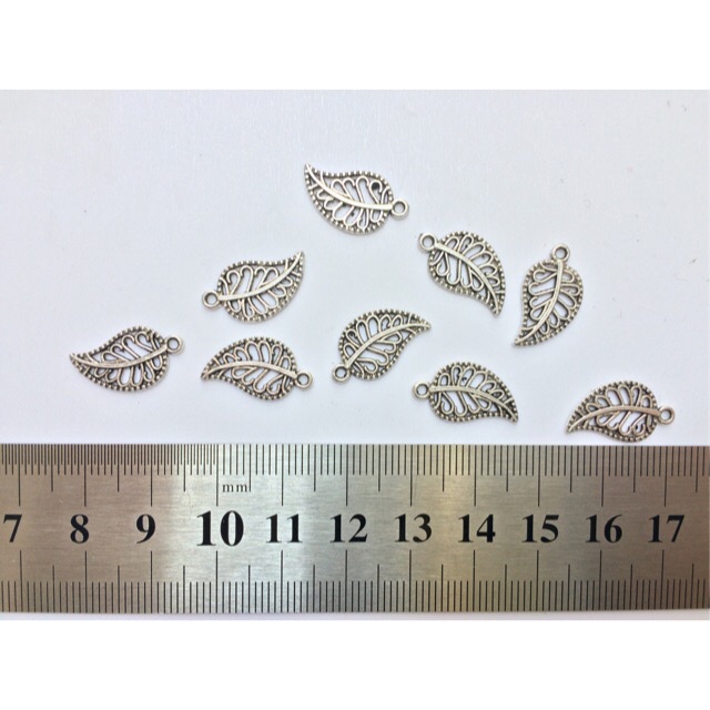 10 mặt lá xi bạc (vàng)
