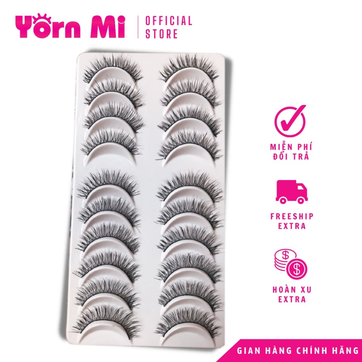 LÔNG MI GIẢ Kazumi D2 SỢI MẢNH MAI