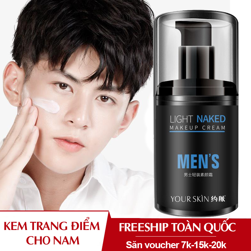 Kem trang điểm đa năng dành cho nam YOUR SKIN kem che khuyết điểm cho nam kem lót kem nền trang điểm cho nam đồ trang điểm cho nam XP-KTĐ011