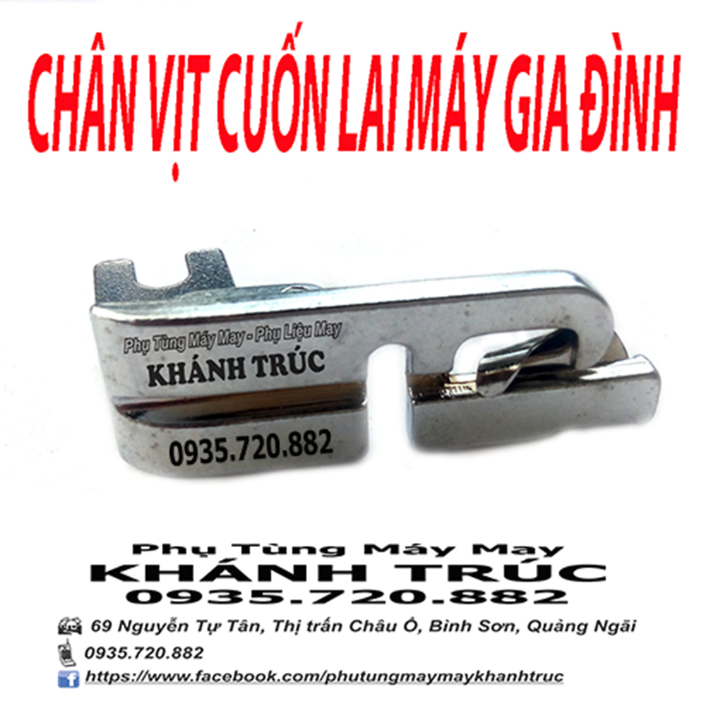 Chân vịt cuốn lai máy may gia đình