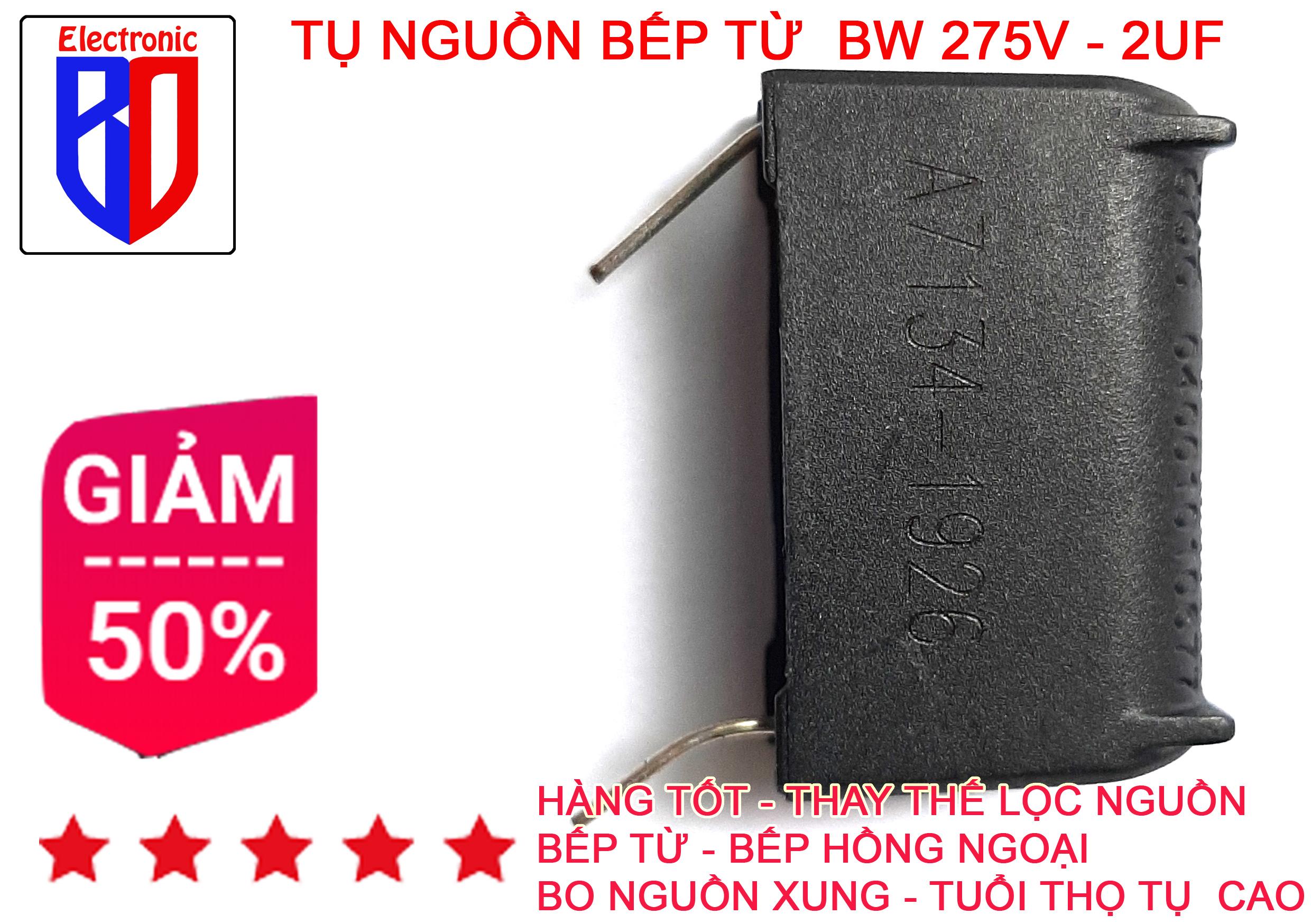 TỤ BẾP TỪ 2UF 275V - MỚI COMBO 2 CHIẾC