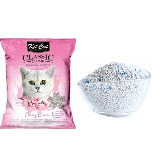 [CHÍNH HÃNG] CÁT VỆ SINH KITCAT ĐẤT SÉT 10L~7KG CHO MÈO