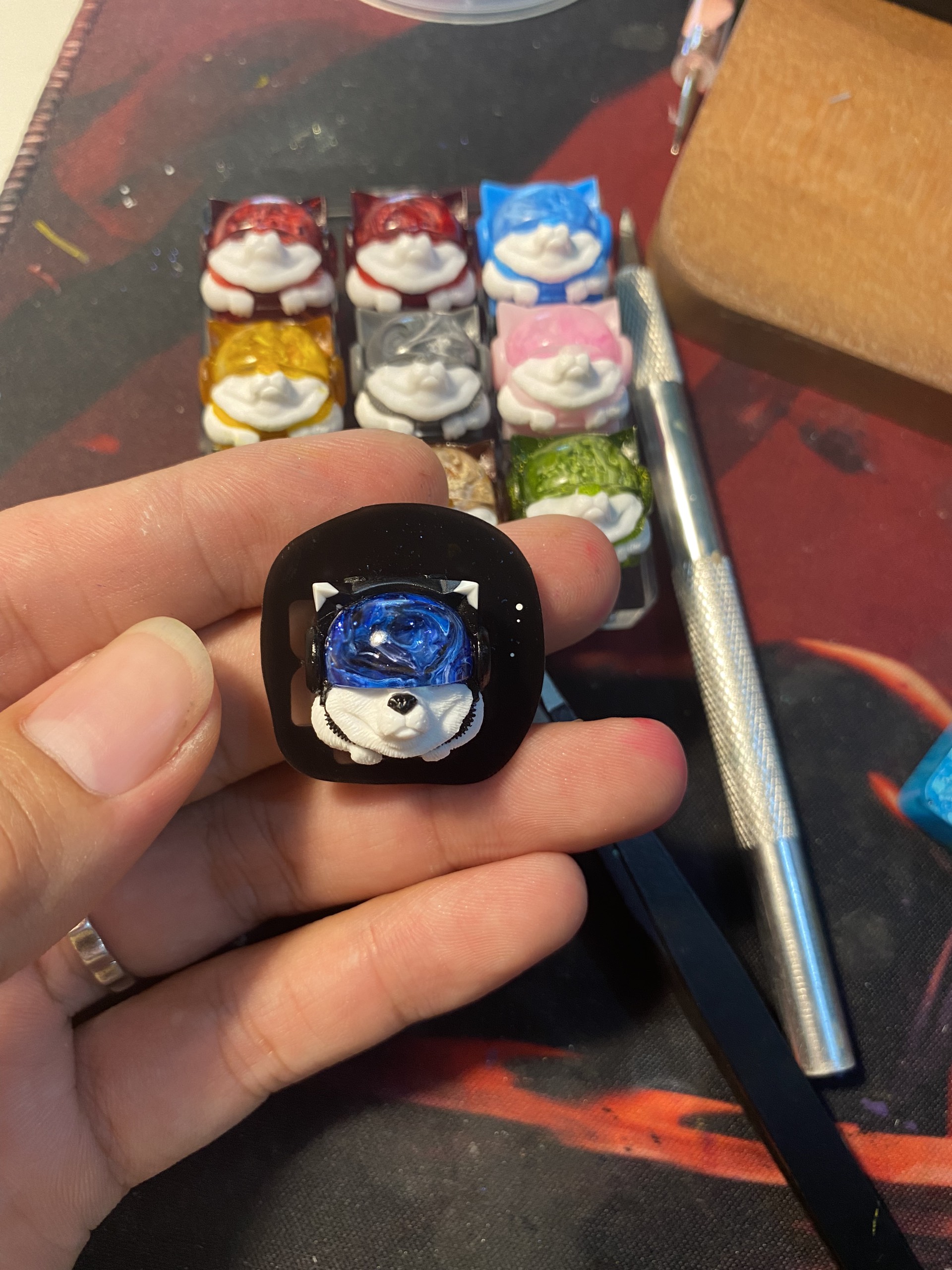 Keycap sirius artisan Lionvn