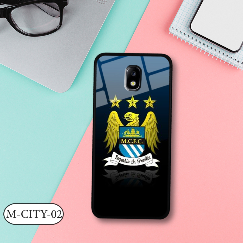 Ốp lưng kính 3D Samsung J3 Pro 2018 hình đội bóng