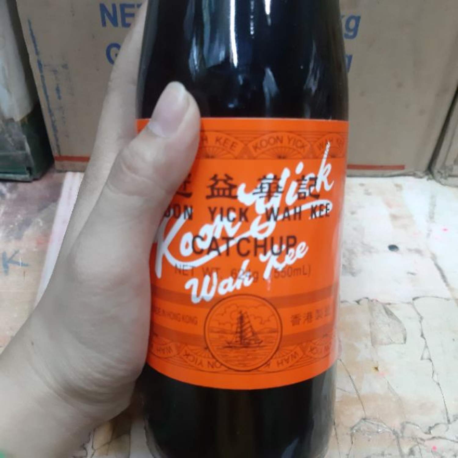 Dấm CatChup Koon Yick Wah Kee 550ml