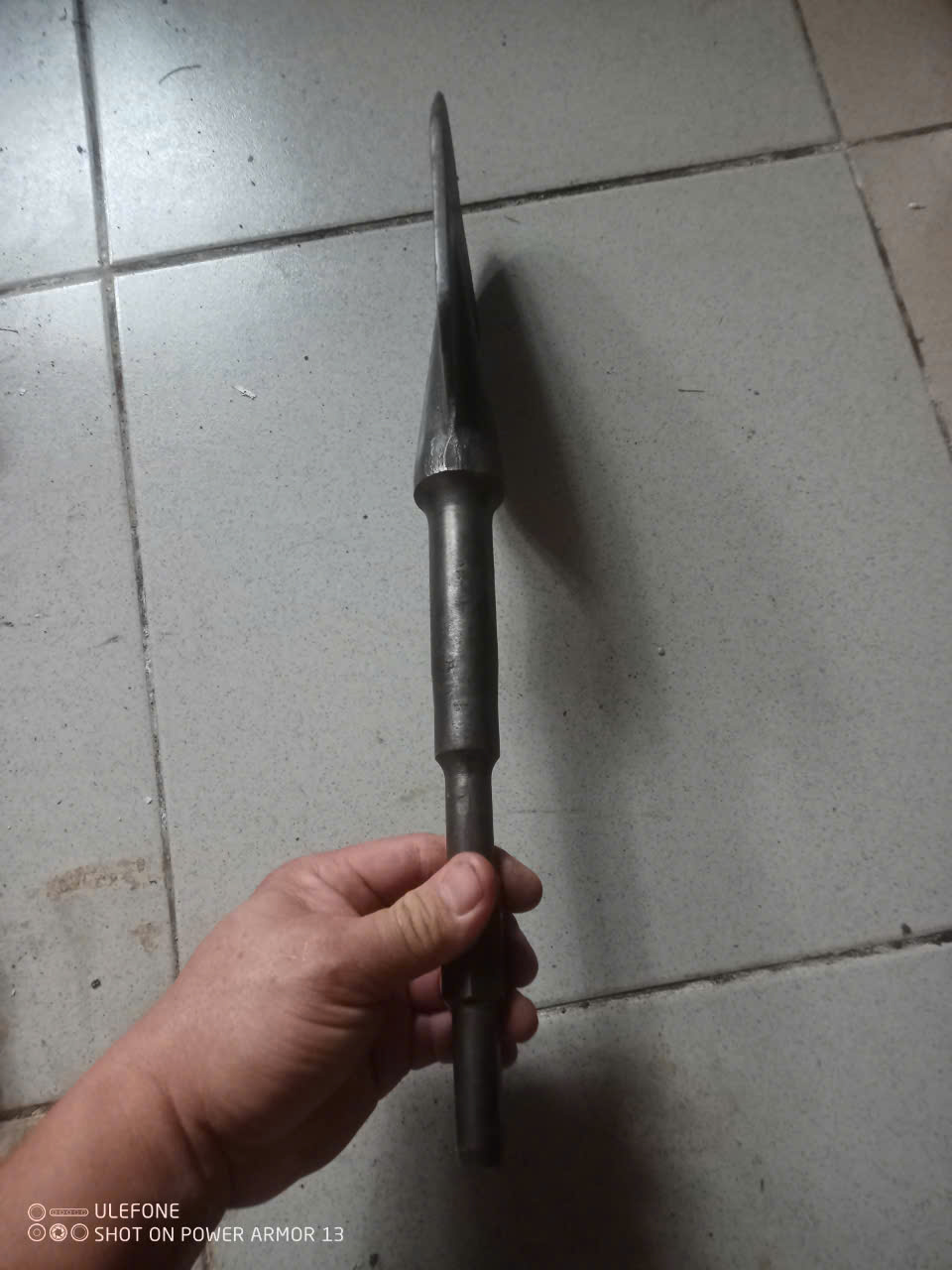 Mũi đục xẻng máy đục bê tông 21mm hàng bãi nhật