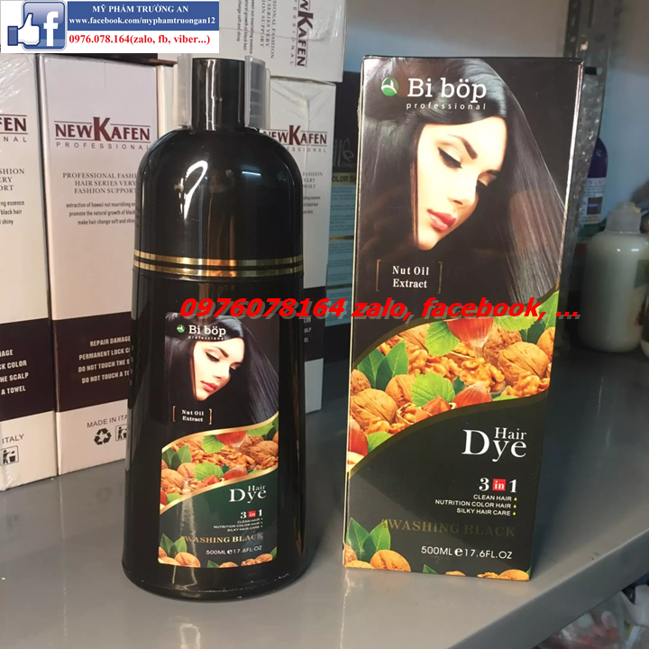 Gội Là Đen Bibop Nhật Bản 500ml