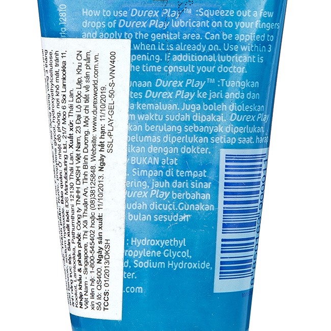 gel bôi trơn durex play 50ml
