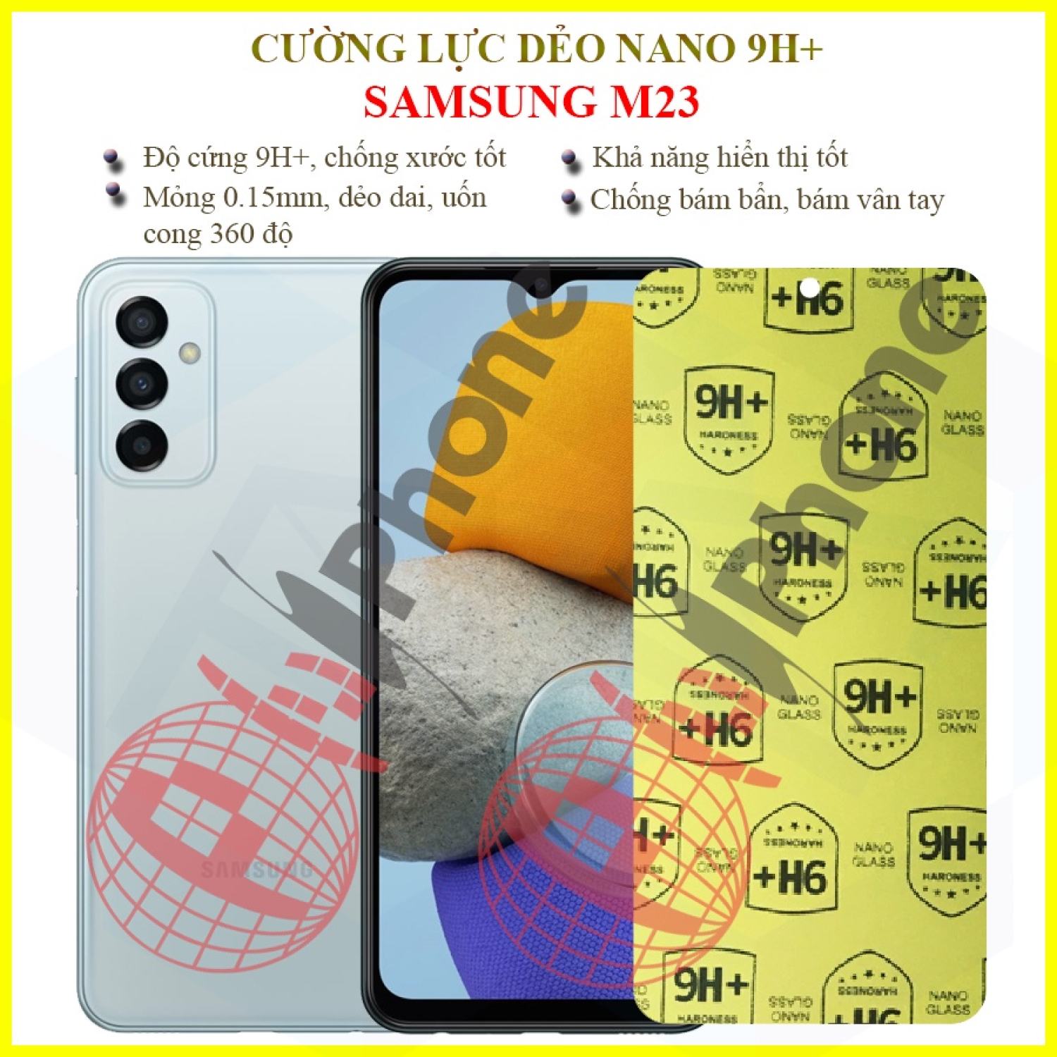 Dán cường lực dẻo nano Samsung M23