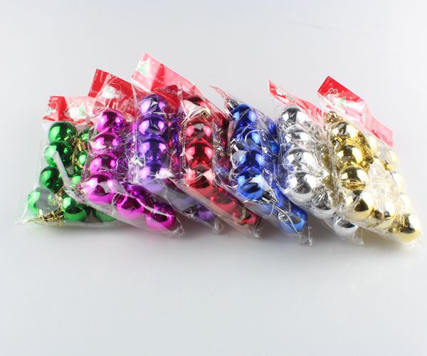 12 Quả Châu Bóng 3CM  Trang Trí Noel, Giáng Sinh