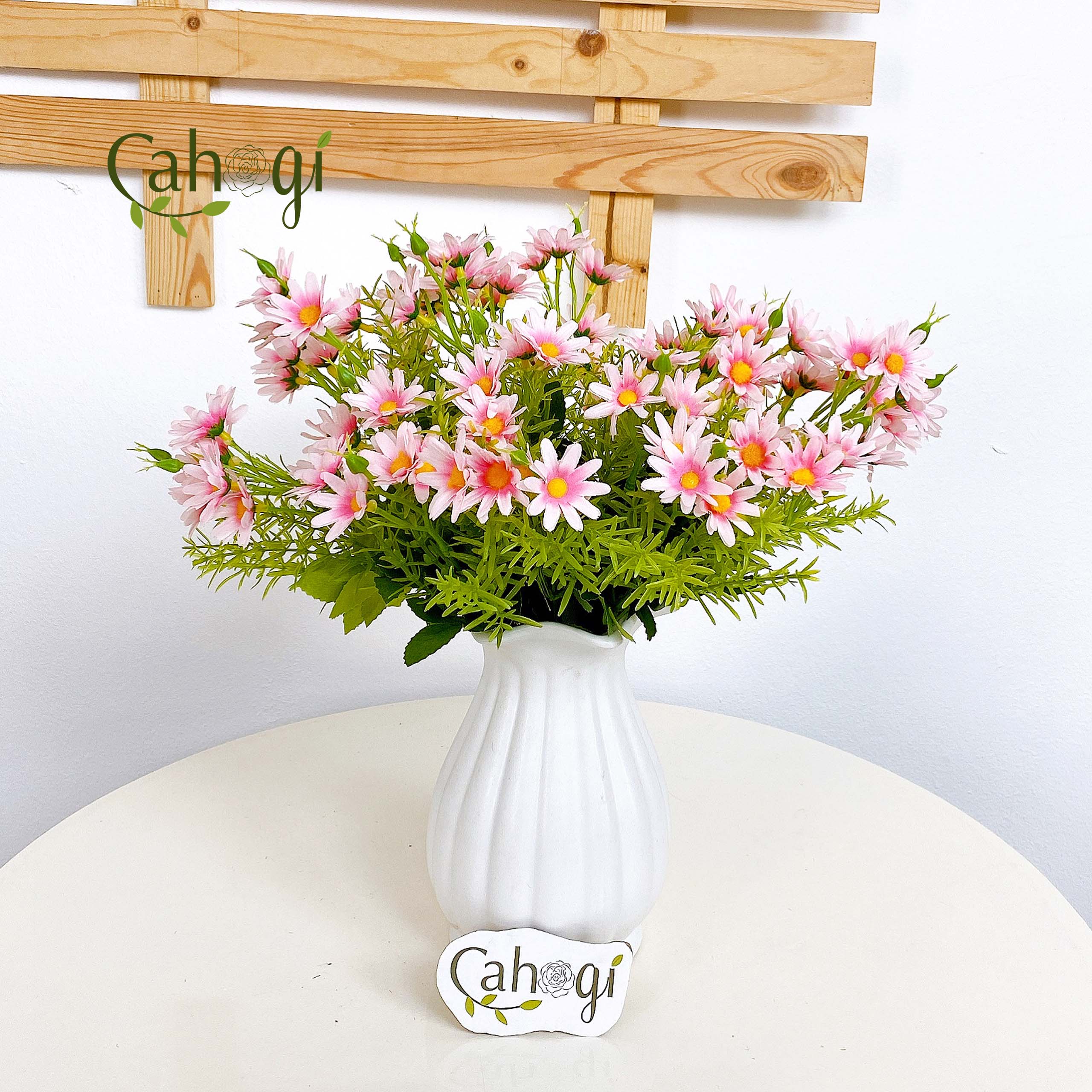 Hoa Giả Chùm Cúc Họa Mi 30 Cm