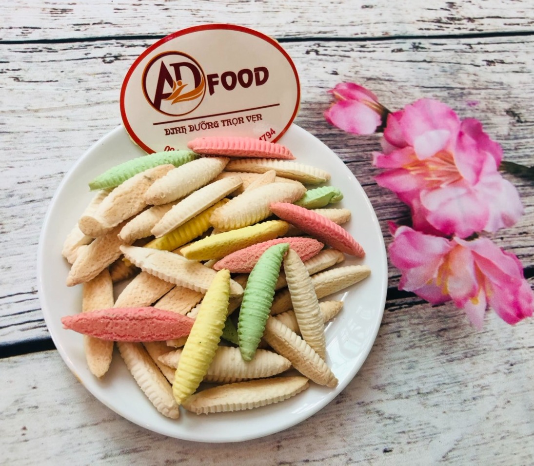 500g bánh đuông dừa mix đủ vị