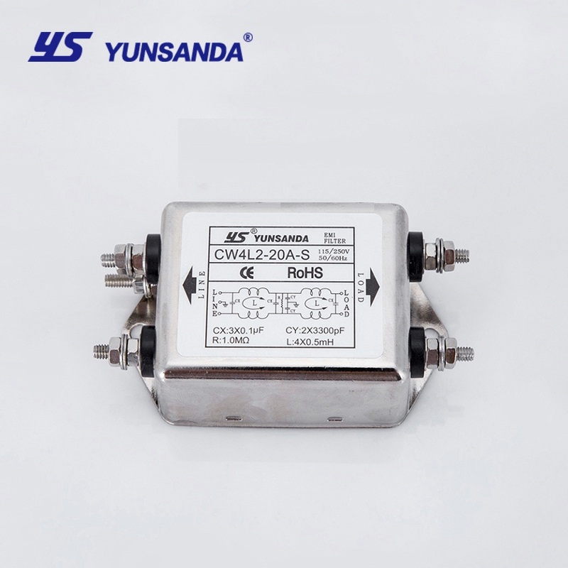 Bộ lọc nhiễu 1 pha 110/220V 20A