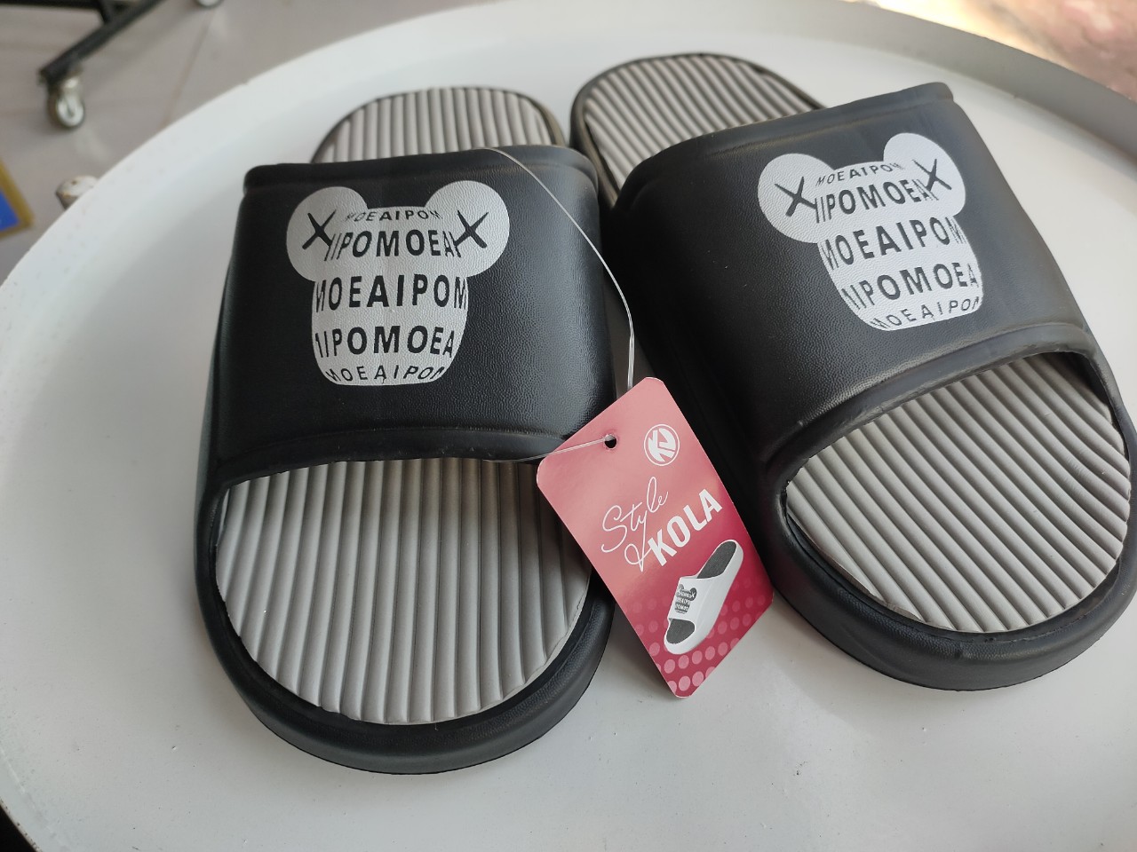 Women's and men's high-heeled shoes Kola sandals with high-quality Eva material, waterproof and slip-resistant