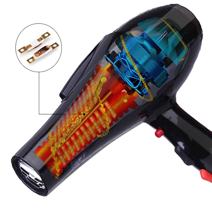 Máy sấy tóc 2 chiều nóng lạnh công suất 3500W, Công nghệ Nano bảo vệ tóc hư tổn, Máy sấy tóc công suất cao, Máy sấy tóc du lịch