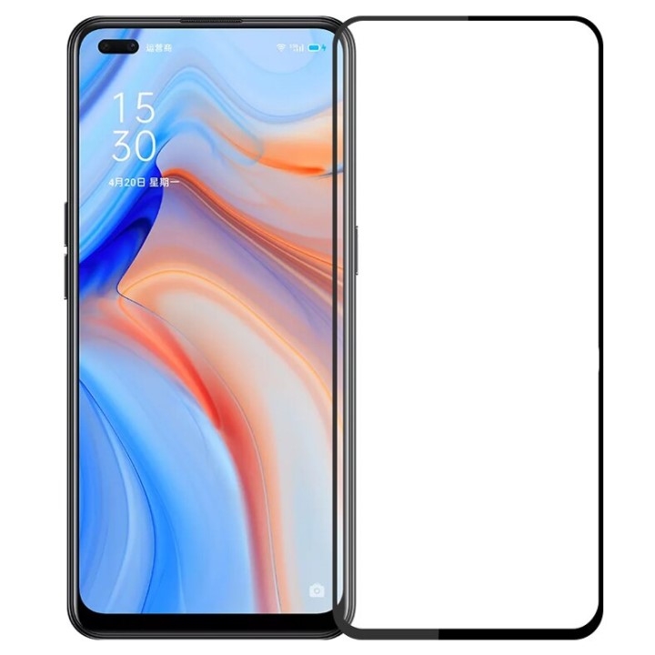 Kính Cường Lực Oppo Reno 4 Full Màn Hình