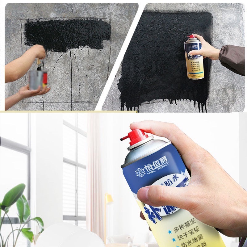 [RẺ VÔ ĐỊCH] Bình xịt chống thấm đa năng - Sơn xịt chống thấm dột Waterproof Spray Polyurethane 450ml