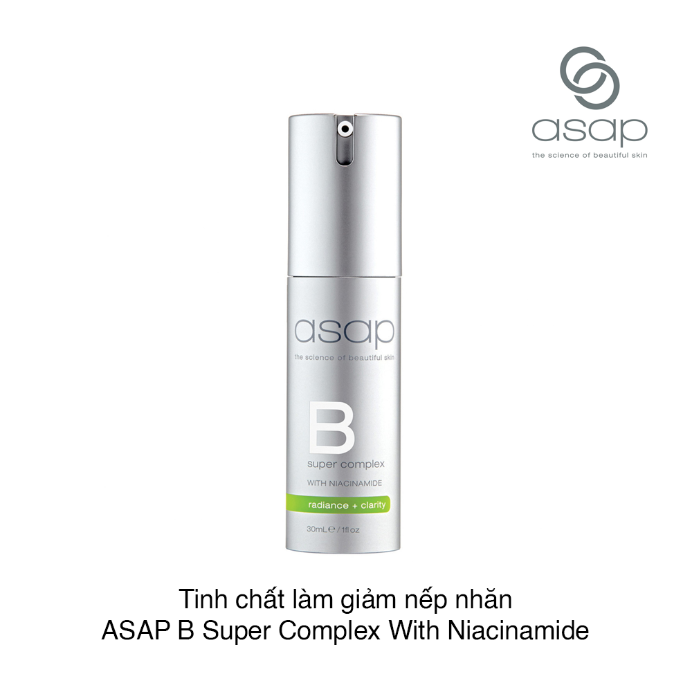[HÀNG NHẬP KHẨU] Tinh Chất Cấp Ẩm Chống Lão Hóa ASAP Super B Complex (30ml)