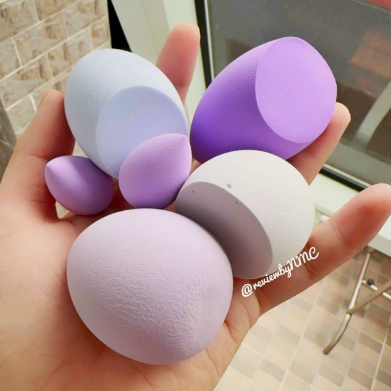 Set 6 cái Bông Phấn Hồ Lô Lọ Hoa Cúc