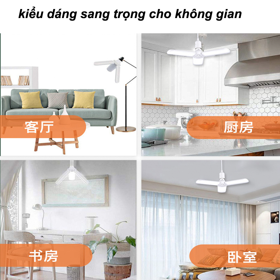 Đèn LED 45W cực sáng Phát sáng đều các góc (FAN3)